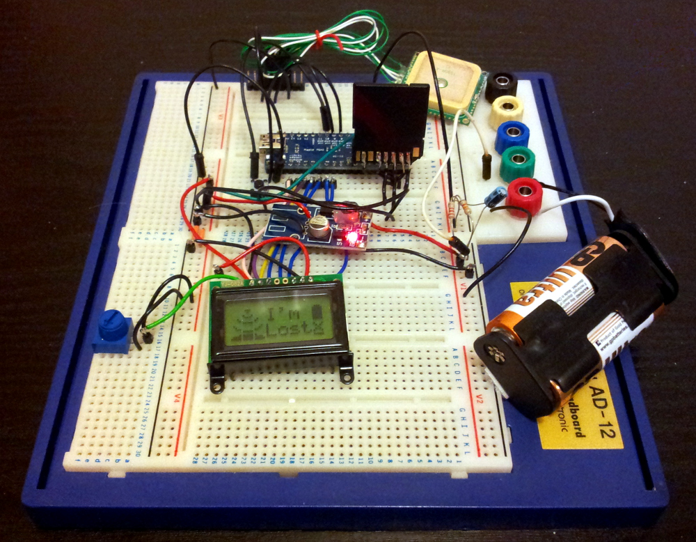 Prototype of the electronics